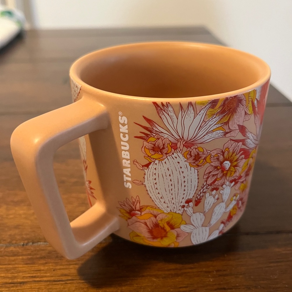 Starbucks Pink Cactus Flower Limited Edition 2019 Ceramic Coffee Mug